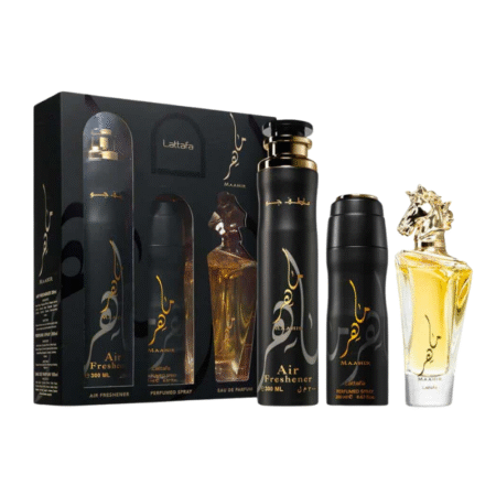 LATTAFA MAAHIR 3pcs GIFT BOX