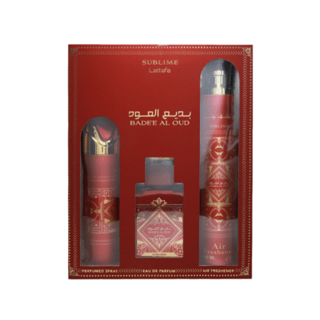 LATTAFA BADE'E AL OUD SUBLIME 3pcs GIFT BOX