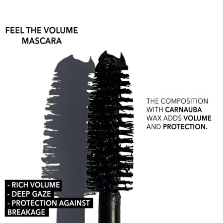WABI BEAUTY FEEL THE VOLUME MASCARA | BLACK
