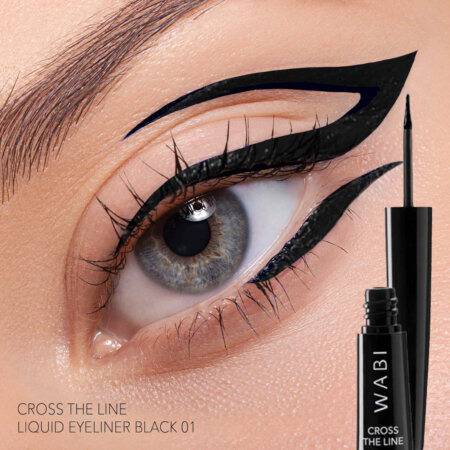 WABI BEAUTY CROSS THE LINE EYELINER | 01 BLACK