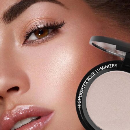WABI BEAUTY COMPACT HIGHLIGHTER | ROSE LUMINIZER