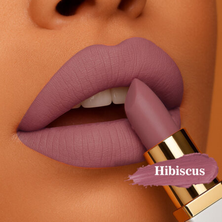 WABI BEAUTY ADORED COLOR VELVET LIPSTICK | HIBISCUS