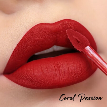 WABI BEAUTY MATTE REVOLUTION LIPSTICK | CORAL PASSION
