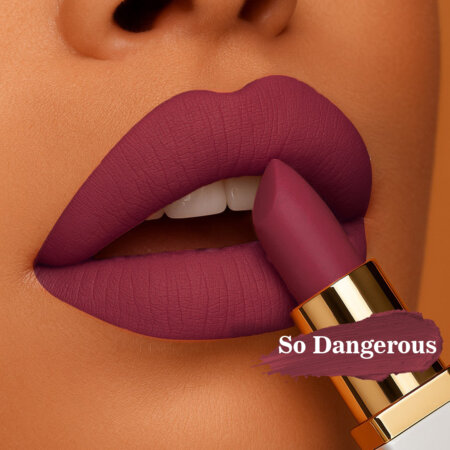 WABI BEAUTY ADORED COLOR VELVET LIPSTICK | SO DANGEROUS