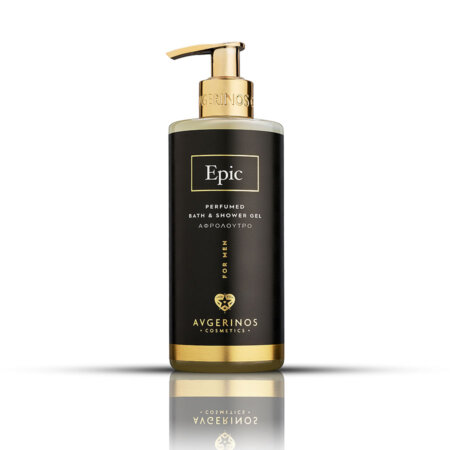 AVGERINOS COSMETICS SHOWERGEL 300ml EPIC | Τονωτικό αφρόλουτρο. Φρεσκάδα, καθαριότητα, ενυδάτωση.
