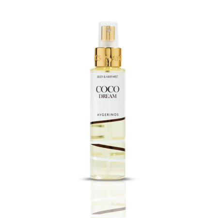 AVGERINOS COSMETICS HAIR & BODY MIST 100ml COCO DREAM | Άρωμα που σε ταξιδεύει σε εναν εξωτικό παράδεισο με άρωμα καρύδας.