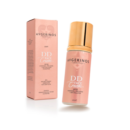 AVGERINOS COSMETICS DD FACE CREAM LIGHT 50ml | Κρέμα με κάλυψη & αντηλιακή προστασία 20spf | Μία ασπίδα για την επιδερμίδα!