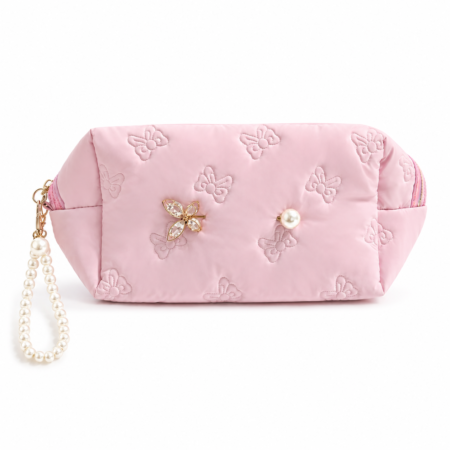 PURE ELEGANCE MAKEUP BAG PINK