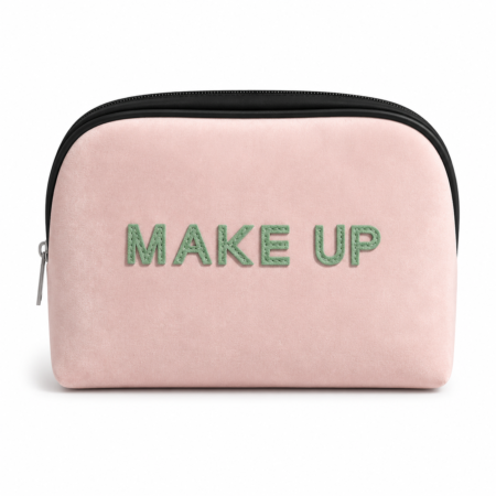 VELVET MUSE MAKEUP BAG PINK