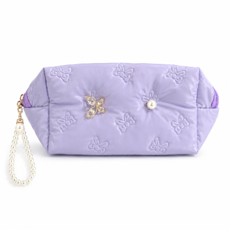 PURE ELEGANCE MAKEUP BAG LILAC