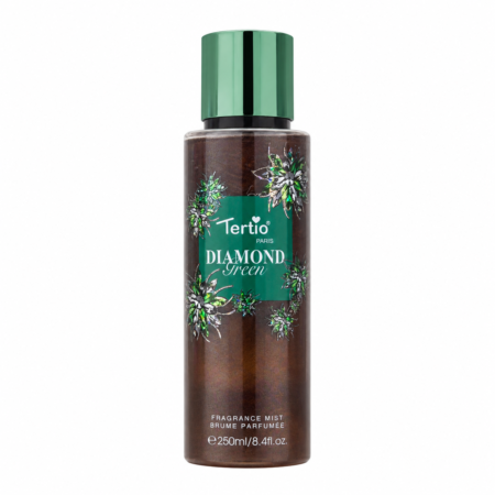 TERTIO PARIS DIAMOND GREEN SHIMMER BODY MIST 250ML