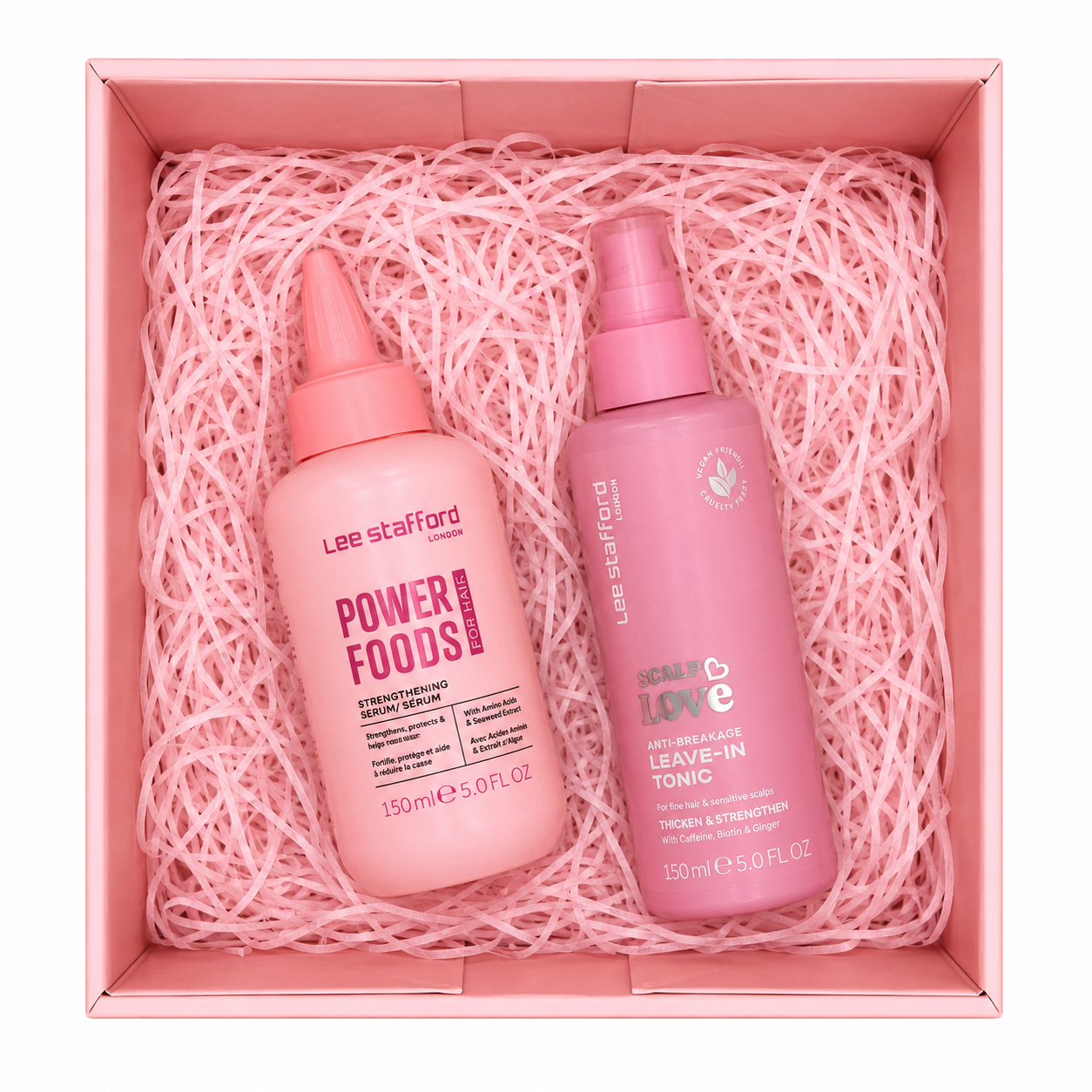 Lee Stafford Strength & Scalp box | Ιδανικό για εύθραυστα μαλλιά ✨