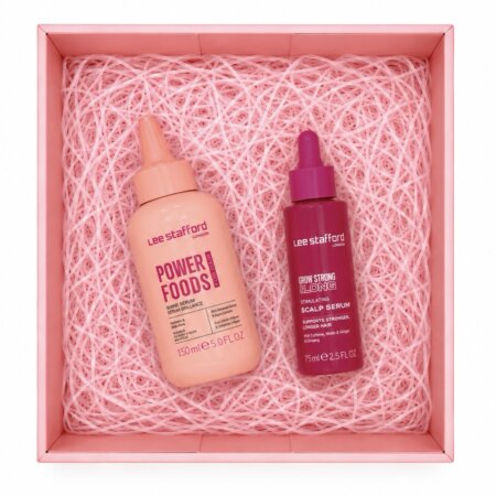 Lee Stafford Strength & Shine box | Ιδανικό για θαμπά μαλλιά που δε μακραίνουν ✨