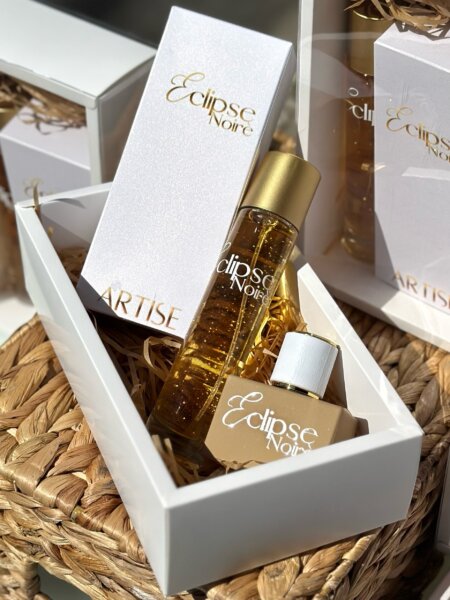 ARTISÈ LIMITED BOX | Perfume extrait de parfum 30ml & body mist φύλλα χρυσού 100ml | Eclipse Noirè
