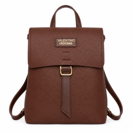Valentino Creations Coutoure Backpack  - Coffee