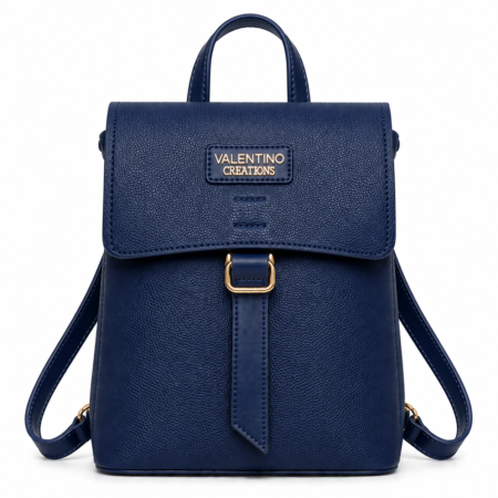 Valentino Creations Coutoure Backpack  - Navy Blue