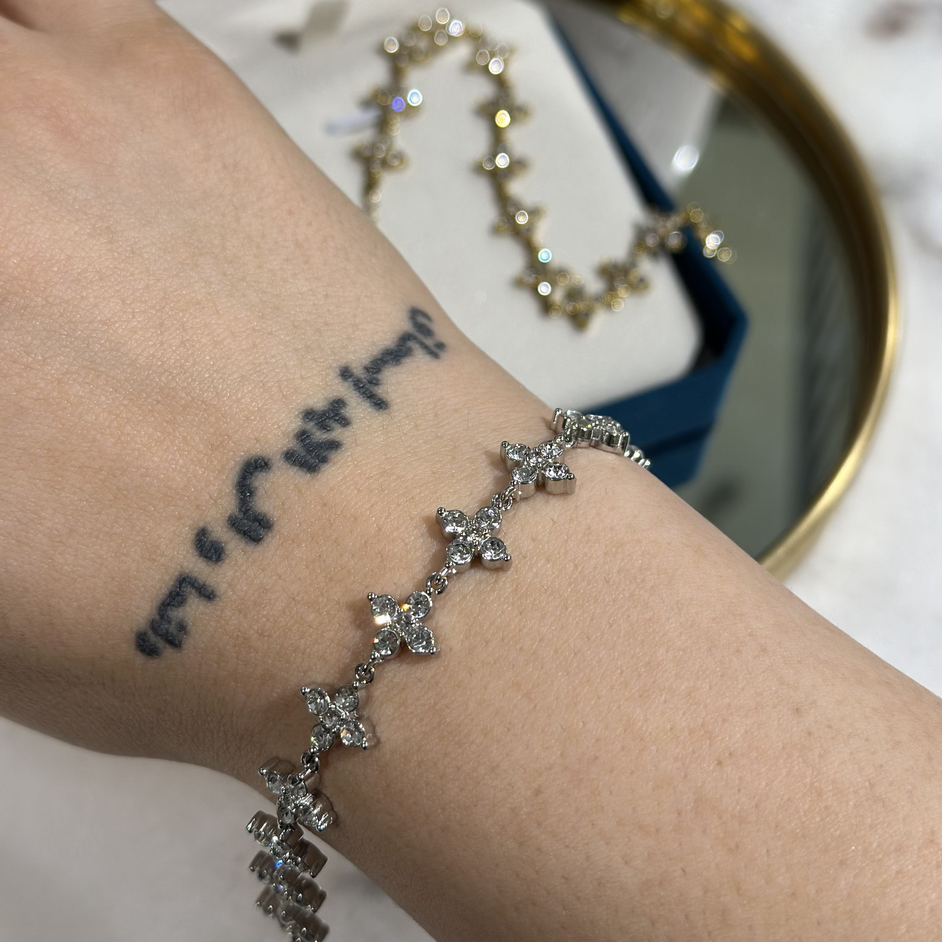 Bianca Stainless Steel Riviera Bracelet