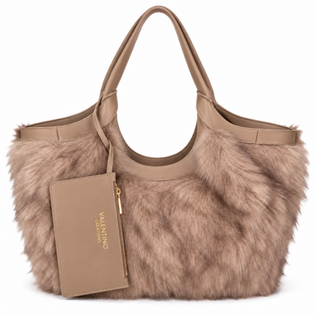 Valentino Creations Furry Obsession Shoulder bag | Beige