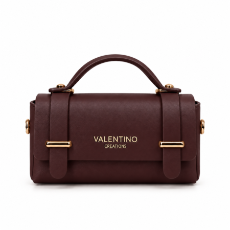 Valentino Creations Althea Mini Cross bag | Chocolate brown